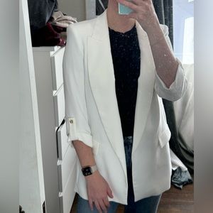 White Zara Blazer